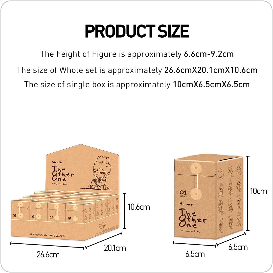 [Hirono] 小野 The Other One 另一個我系列盲盒 (中文/英文) | 件