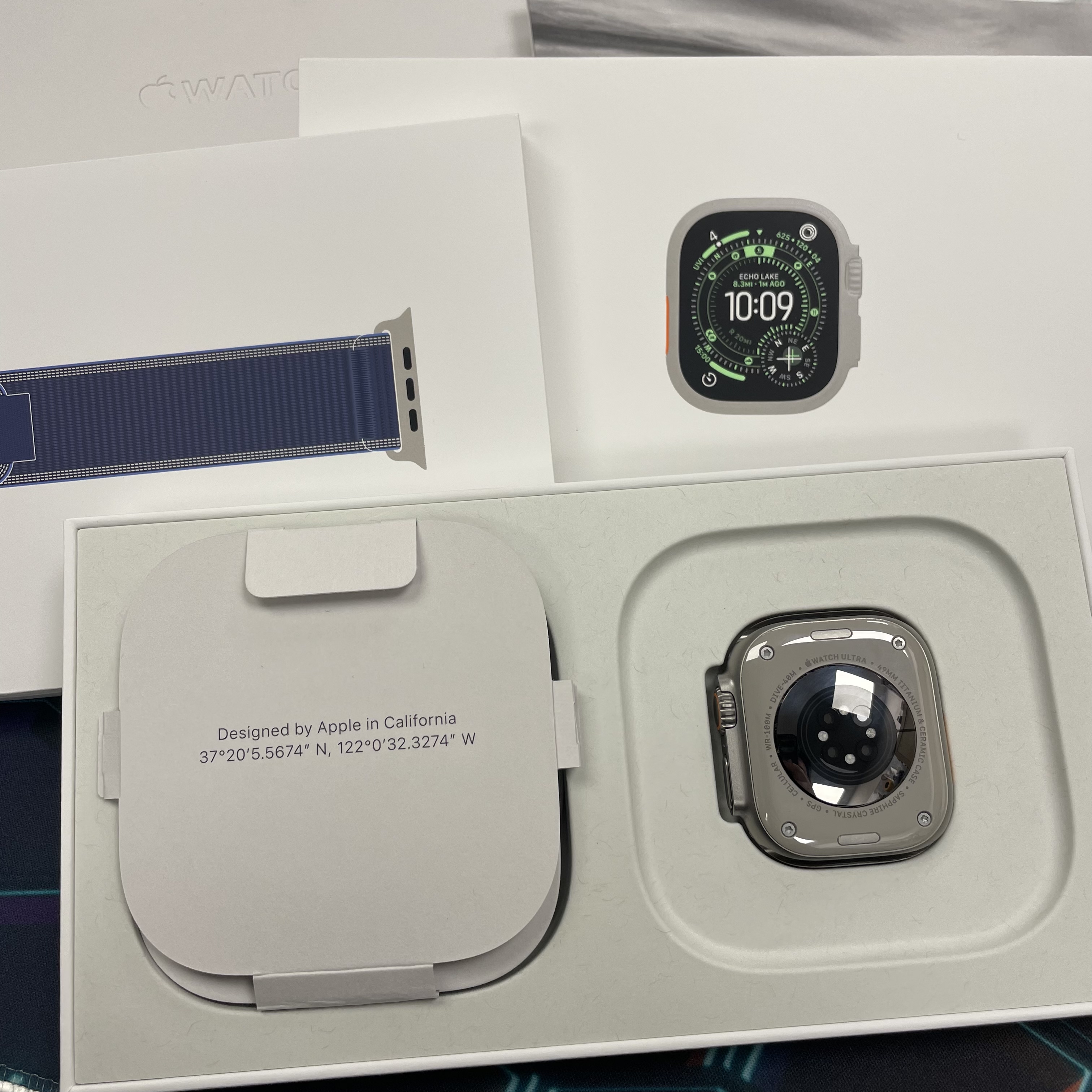 *5947 Apple Watch Ultra 3 49mm 原色 gray