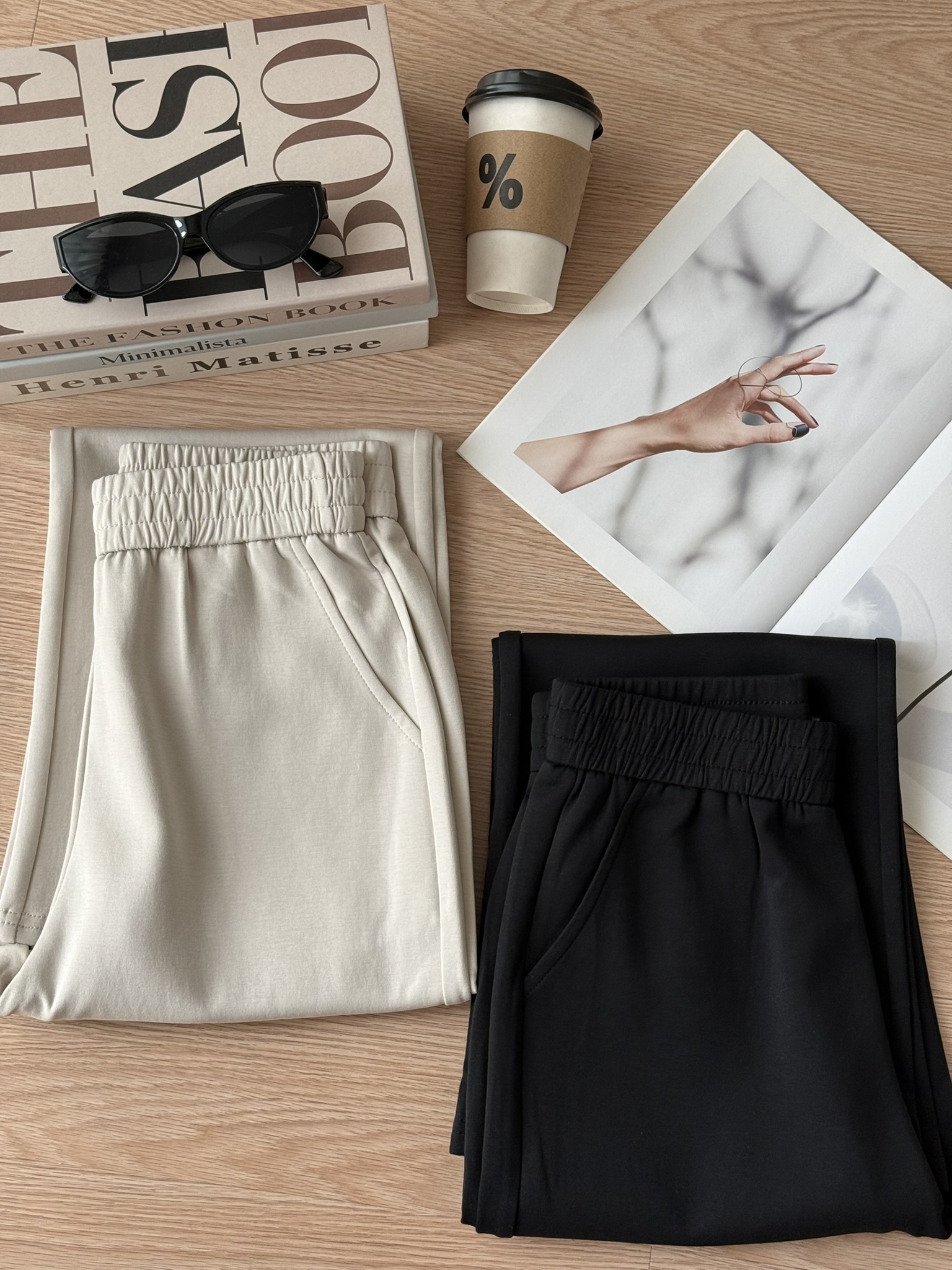Jovy Straight Leg Pants | Black
