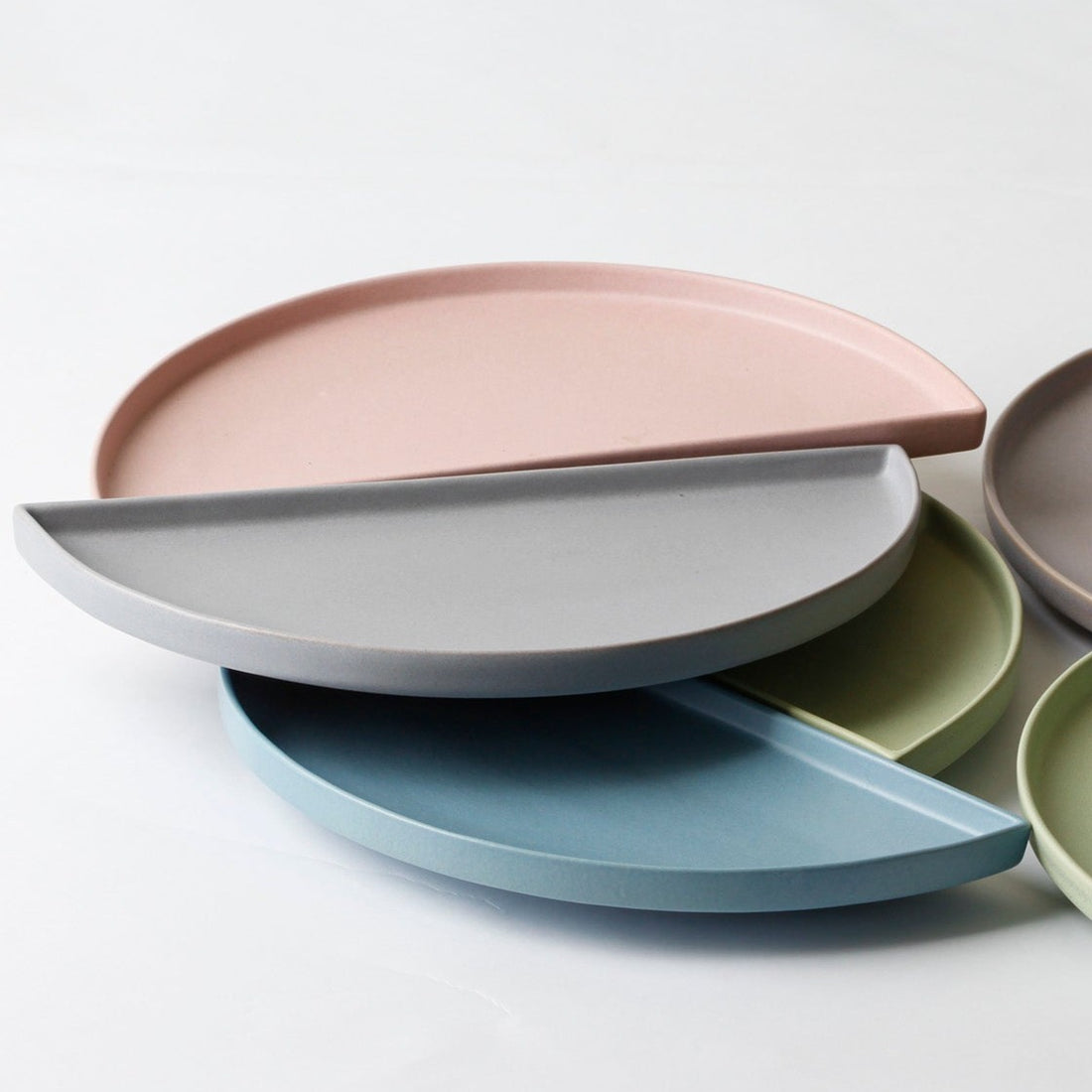 ANELLO TMK08 Series Half Side Stacking Plate 25cm x 13cm