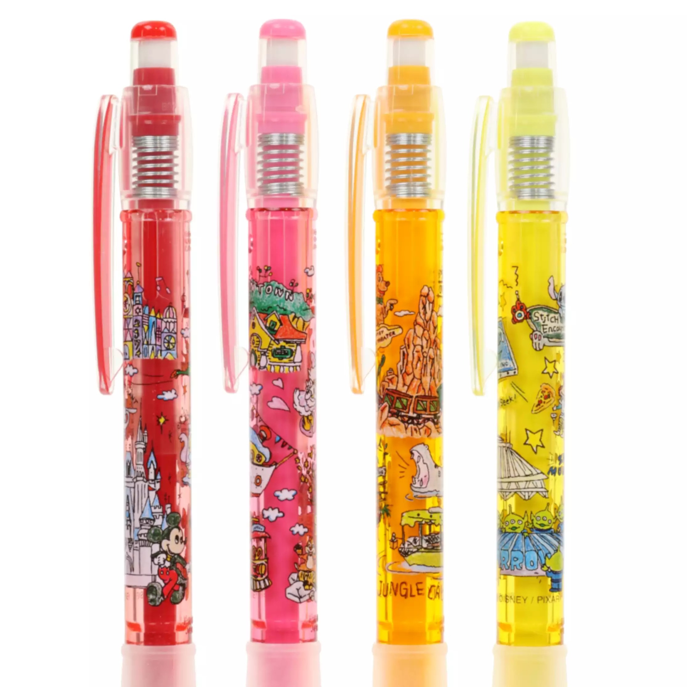 現貨｜【日本 Disney Store 限定】 一套8枝 Mickey & Friends 米奇與朋友 日本製 Pilot Color ENO 0.7mm 顏色 鉛芯筆 (077041)