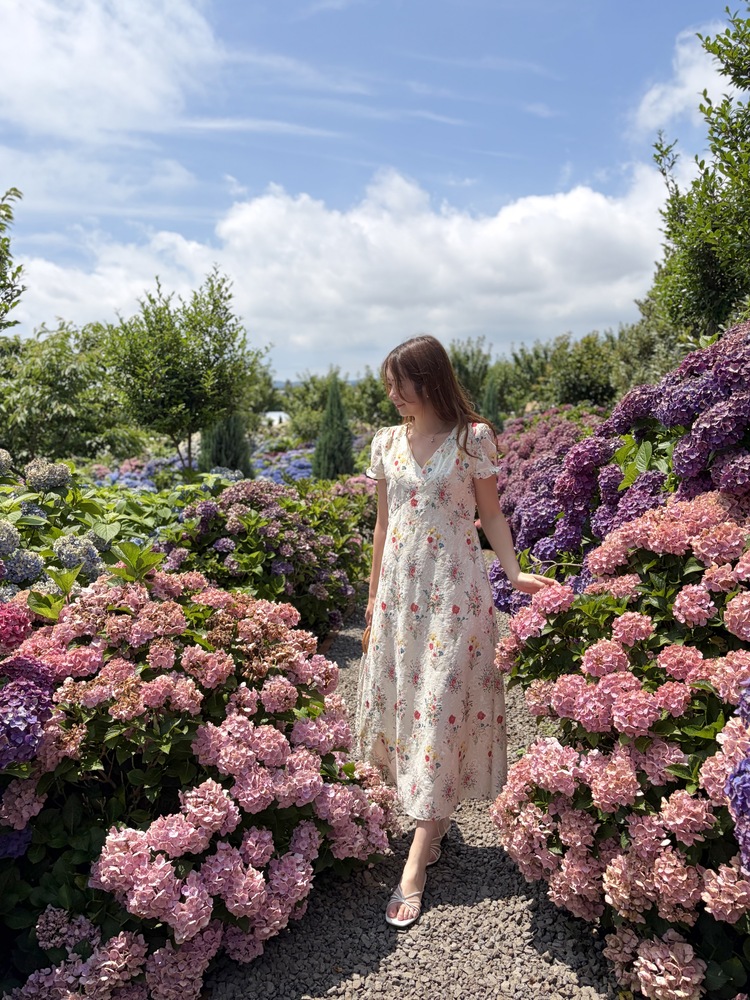 Premium Embroidered Floral Dress