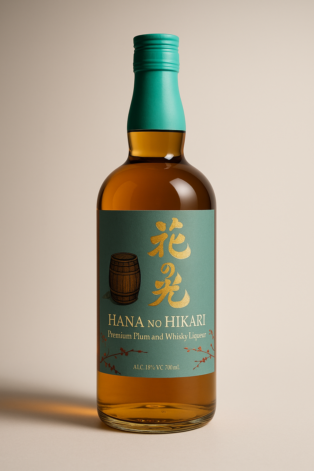 花之光 極上梅酒威士忌利口酒 14% 700ml 【🌸 極上和風 ✦ 梅香與威士忌的浪漫融合】