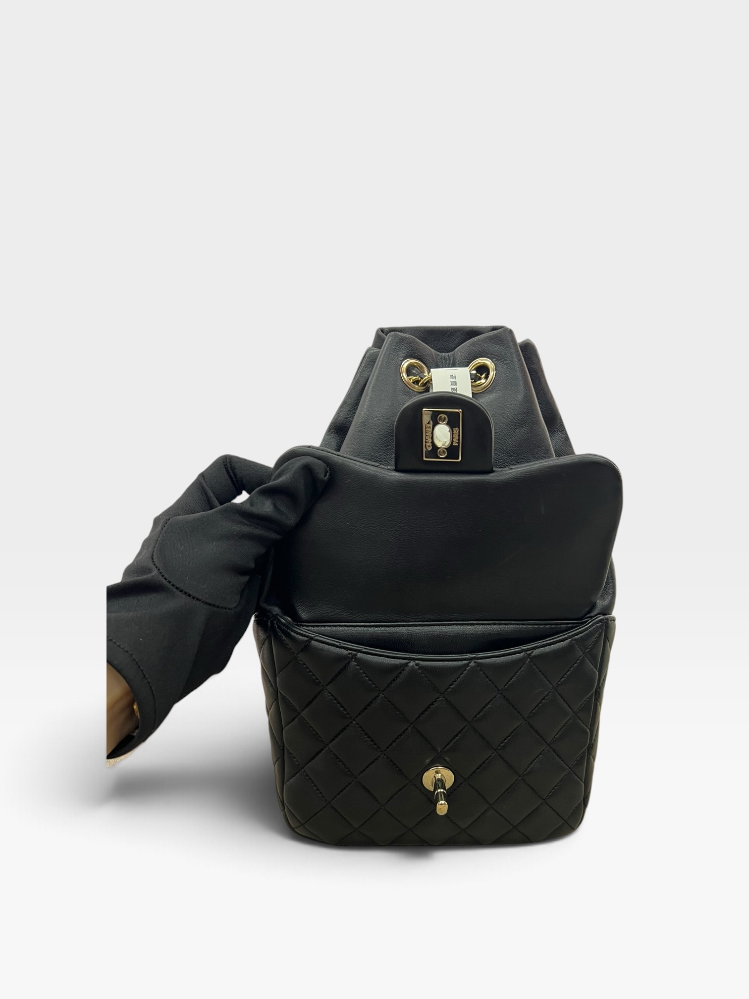 Pre-Owned Chanel Lambskin Quilted In Seoul Backpack / Product Code: 102801