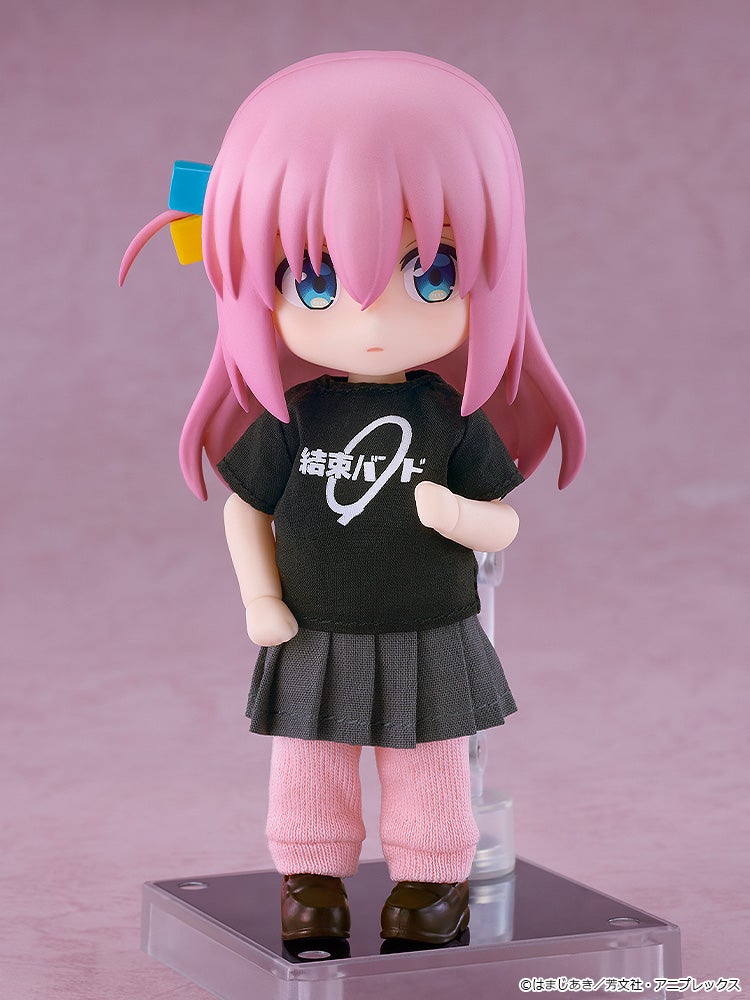 (預訂訂金 $75) (總價 $75) GSC Nendoroid Doll 黏土娃 孤獨搖滾！ 服裝 團結Band T恤 (行版)