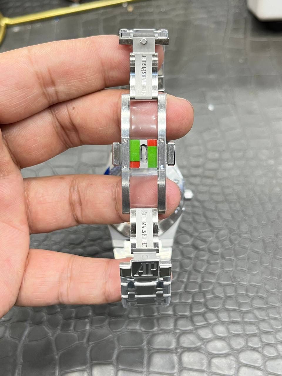 🚀爱彼16202ST皇家橡树系列/39mm两针盘蓝面/西铁城9015改Calibre7121全自动机械💯