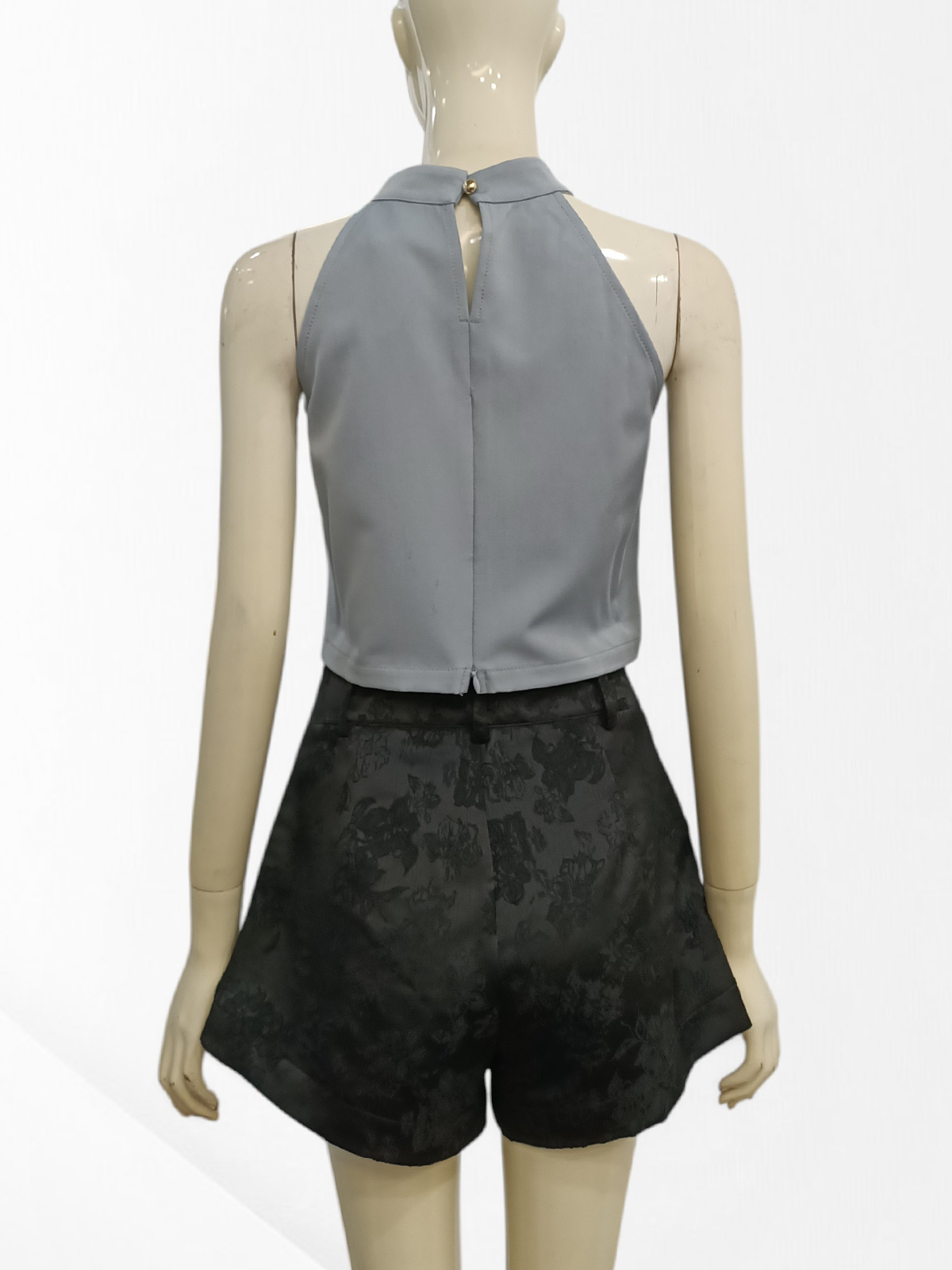 Celeste 3D Bow Halter Top M180