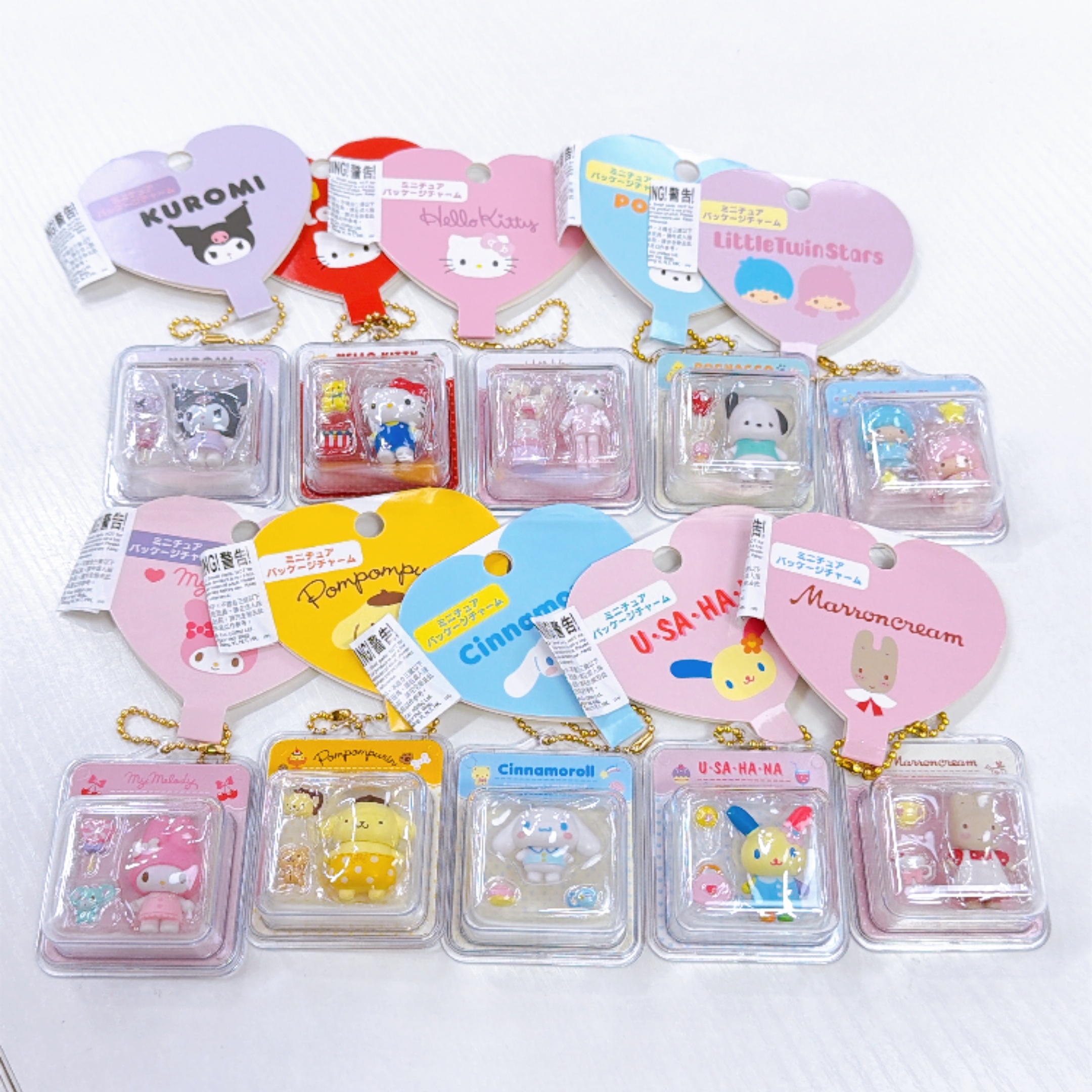 日本直送Sanrio 迷你鎖匙扣掛飾