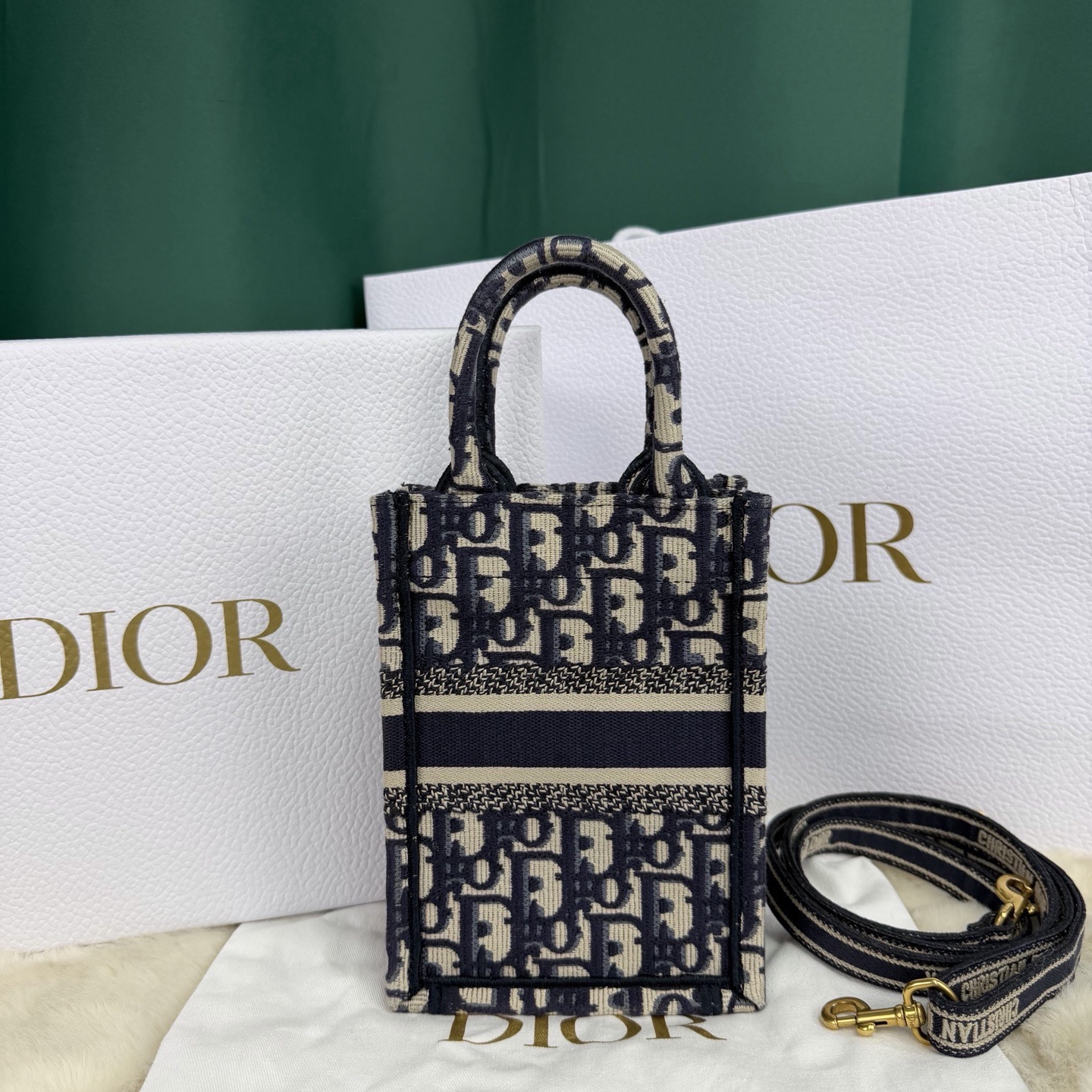 【預訂貨品】DIOR刺繡老花琴譜包