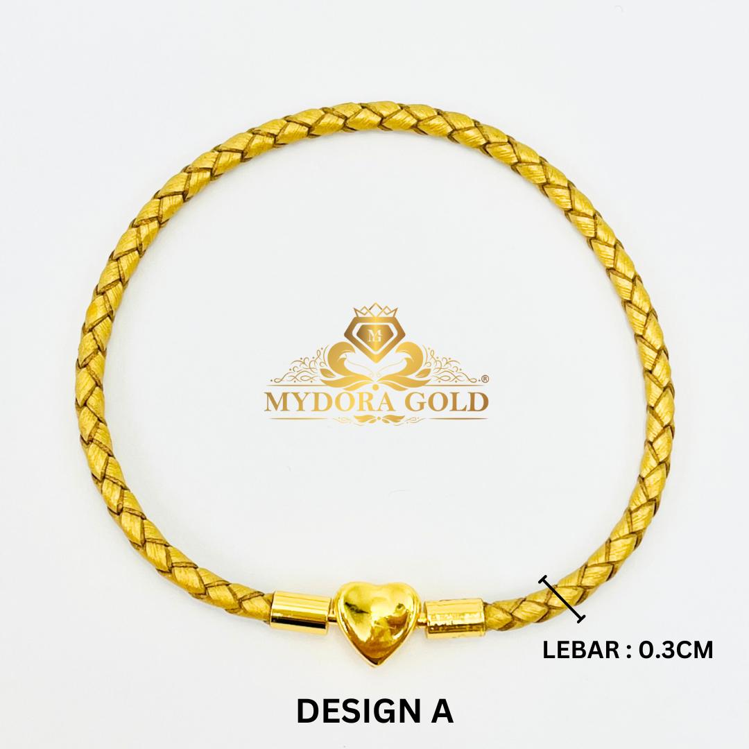 MYDORA Imperial Leather Rope Bracelet