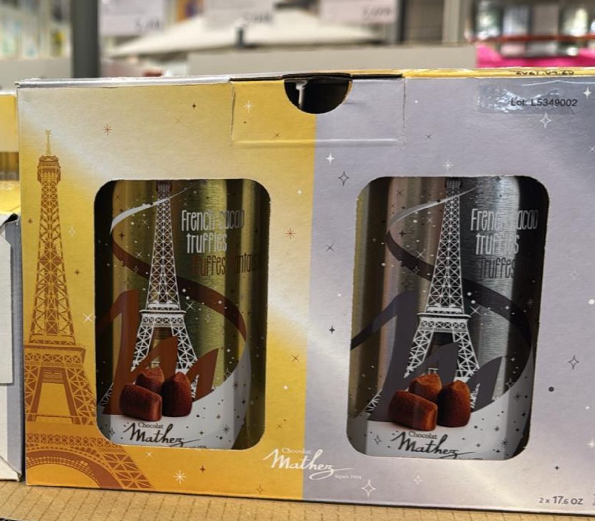 日本Costco限時代購# [Mathez] 原味松露朱古力500g x 2罐