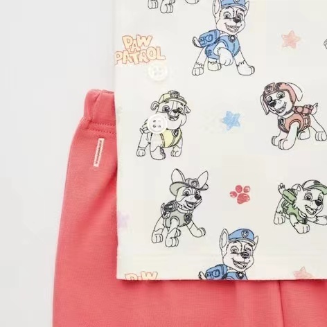日本 U記兒童Paw patrol短袖套裝 -1套 現貨