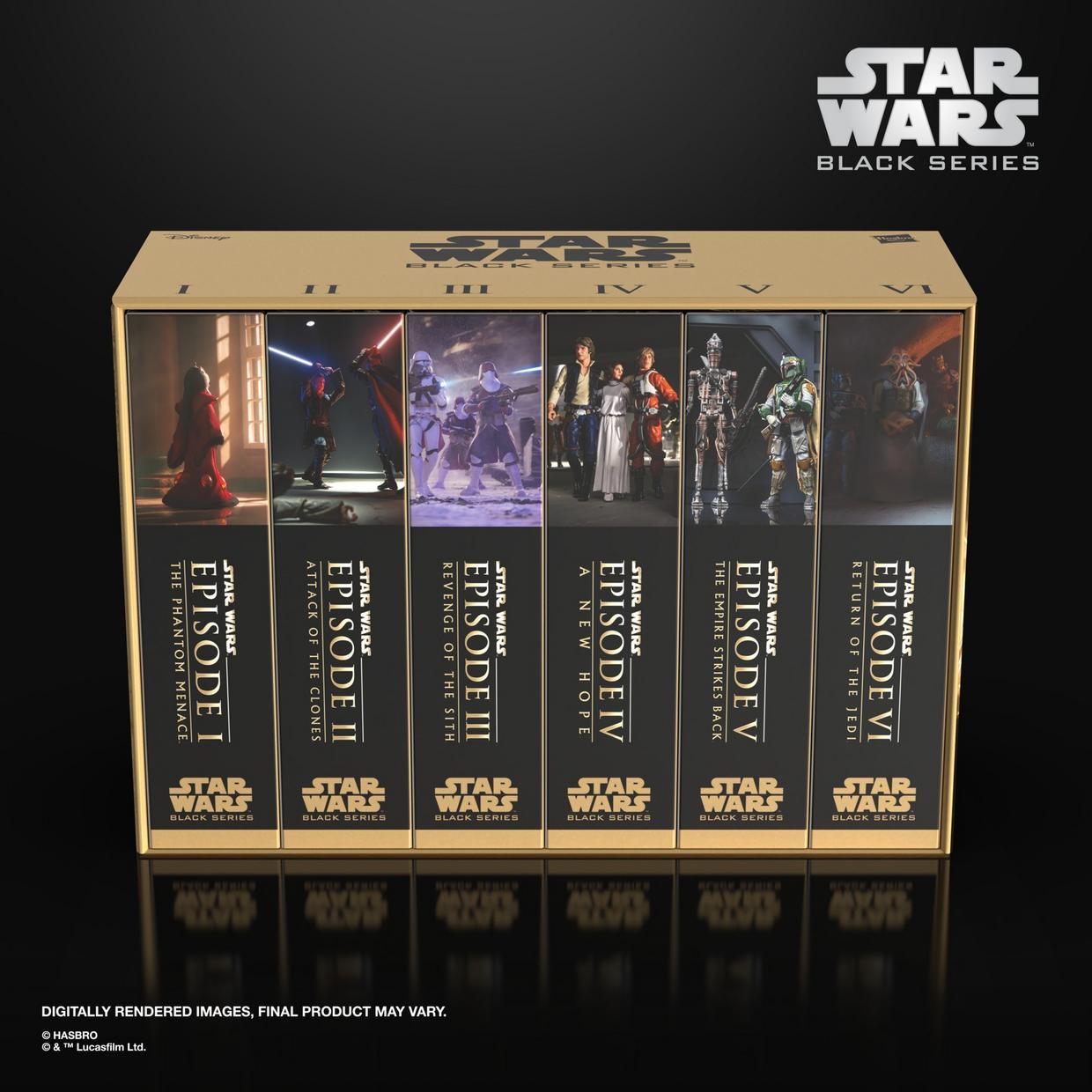 預訂商品 STAR WARS Black Series Saga Collection Multipack