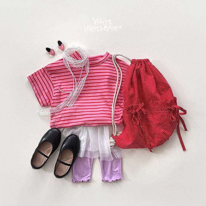 🇰🇷WhiteSketchBook tee 