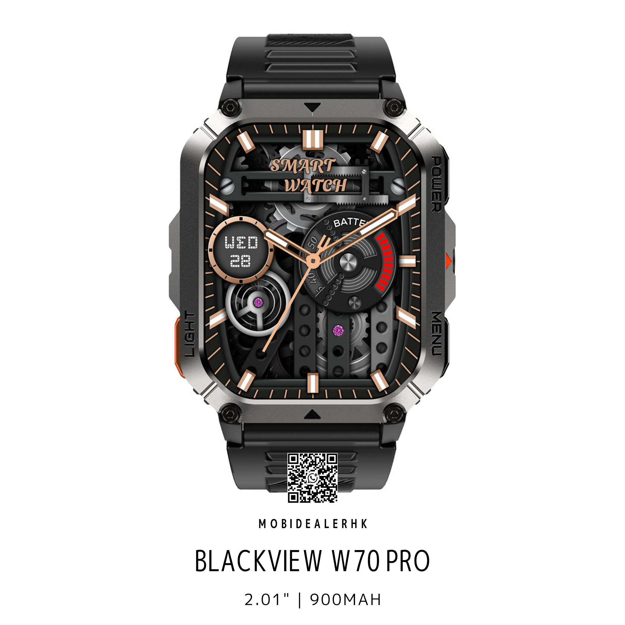 Blackview W70 Pro 三防智能手錶 | Blackview W70 Pro Rugged Smartwatch 