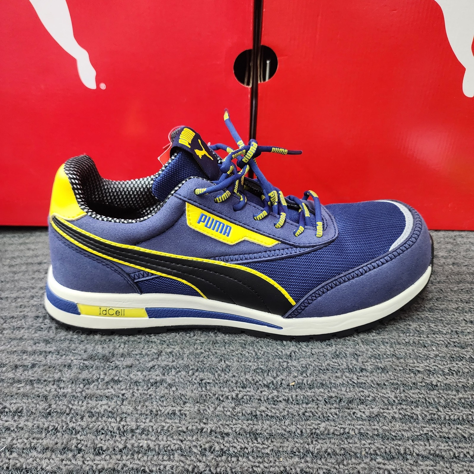 PUMA Safety 64.471.0 Rider Blue Low Cut Electrical Hazard EH Lace 644710 