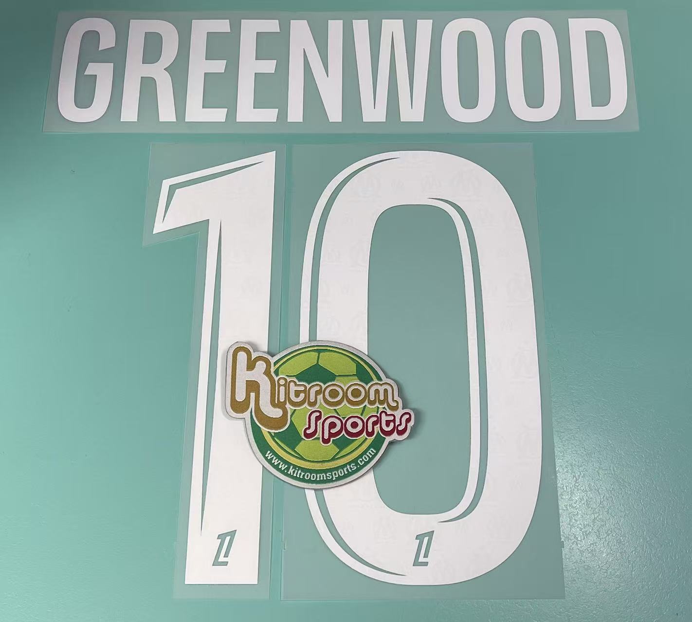 2025-26  Olympique de Marseille Away / 3rd Nameset #10 GREENWOOD