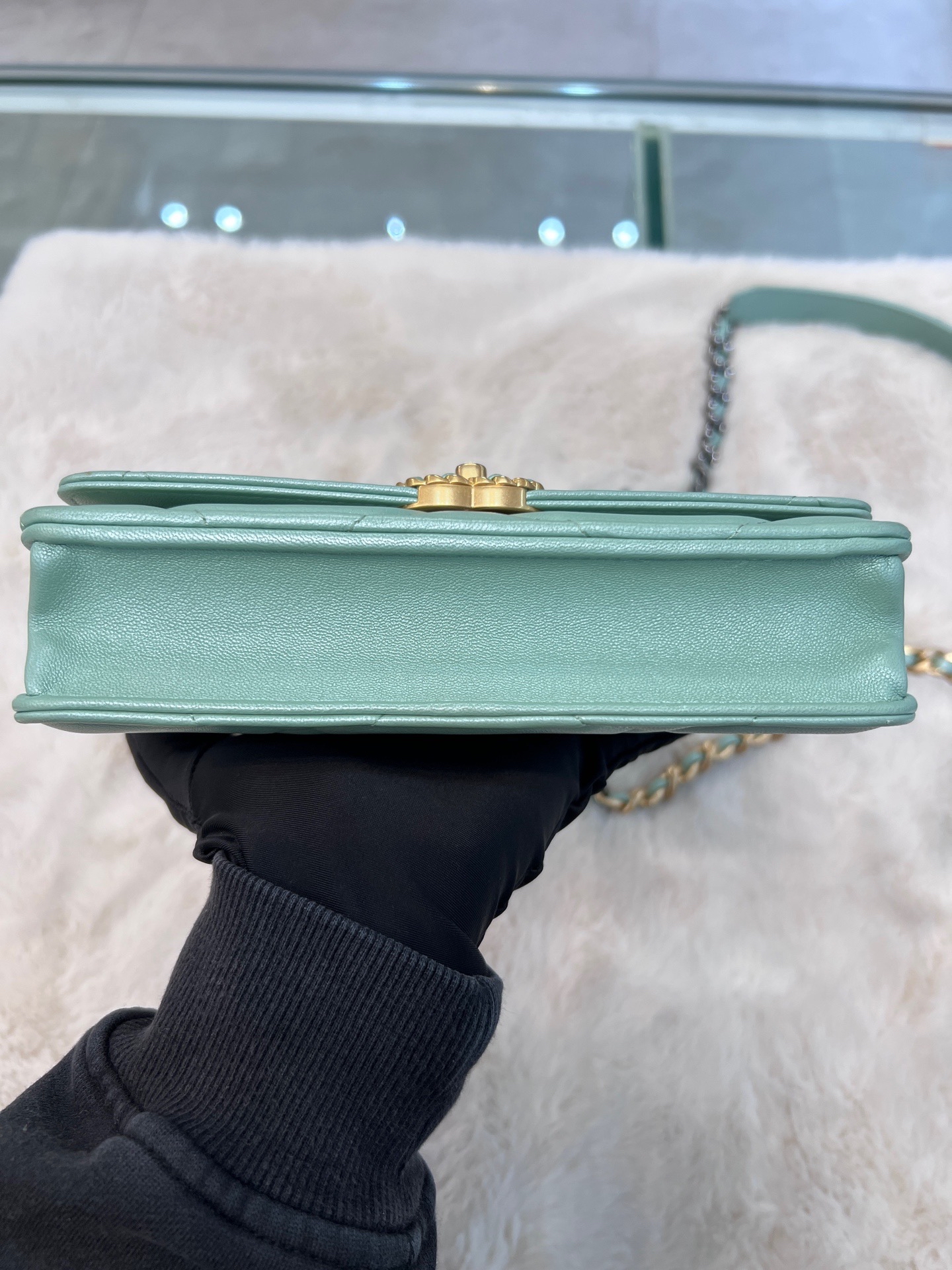 【預訂貨品】芯片款🪪 Chanel薄荷綠woc