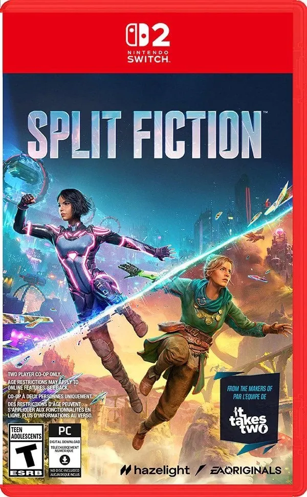 【預售 15/10】SW2 雙影幻境 Split Fiction 中/英/日文  (亞洲封面) **實體版** PO0981