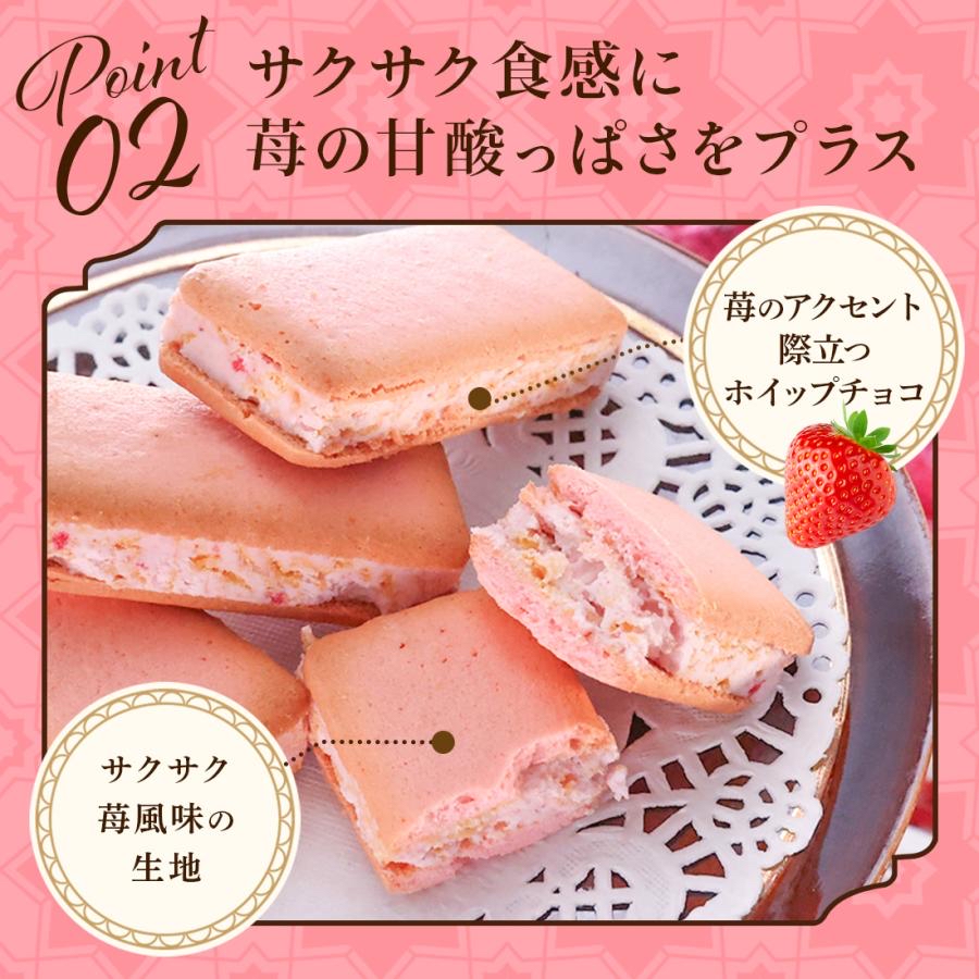 日本直送  日本直送預訂 Tokyo Baked Base 士多啤梨芭菲夾心曲奇 5入/10入