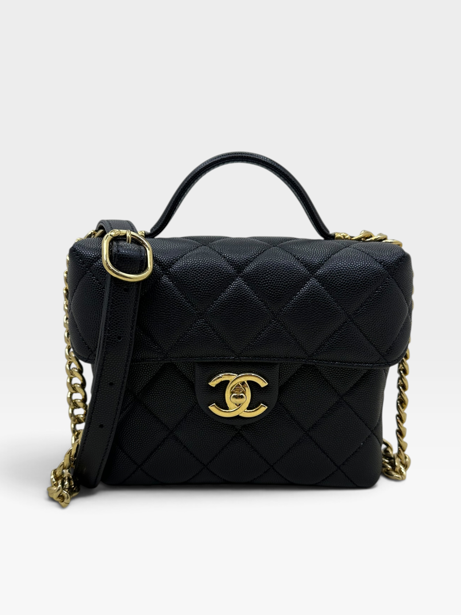 Pre-Owned CHANEL 23C Vanity Flap Bag with Handle / Product Code: K090404