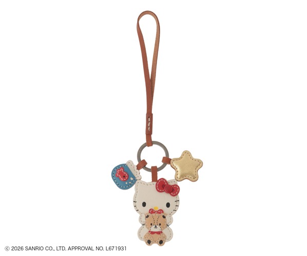 🎀【預訂】genten x Kitty Tiny Chum x Kitty掛飾