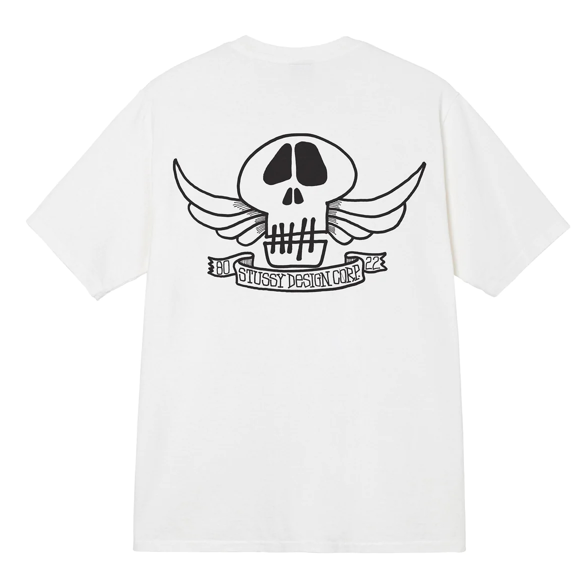 美版Stussy SKULL WINGS PIGMENT DYED TEE | Tmakerstore