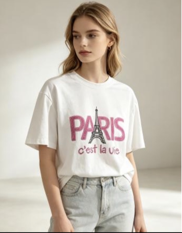 [訂購］M034 C’est La Vie Paris Tee