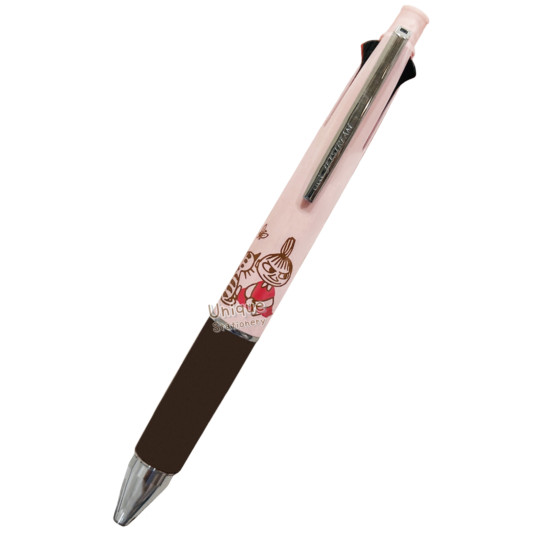現貨｜Little My 阿美 Moomin 姆明 日本製 uni Jetstream 4&1 多功能 5用筆 0.5mm 4色原子筆 + 0.5mm 鉛芯筆 (307873)