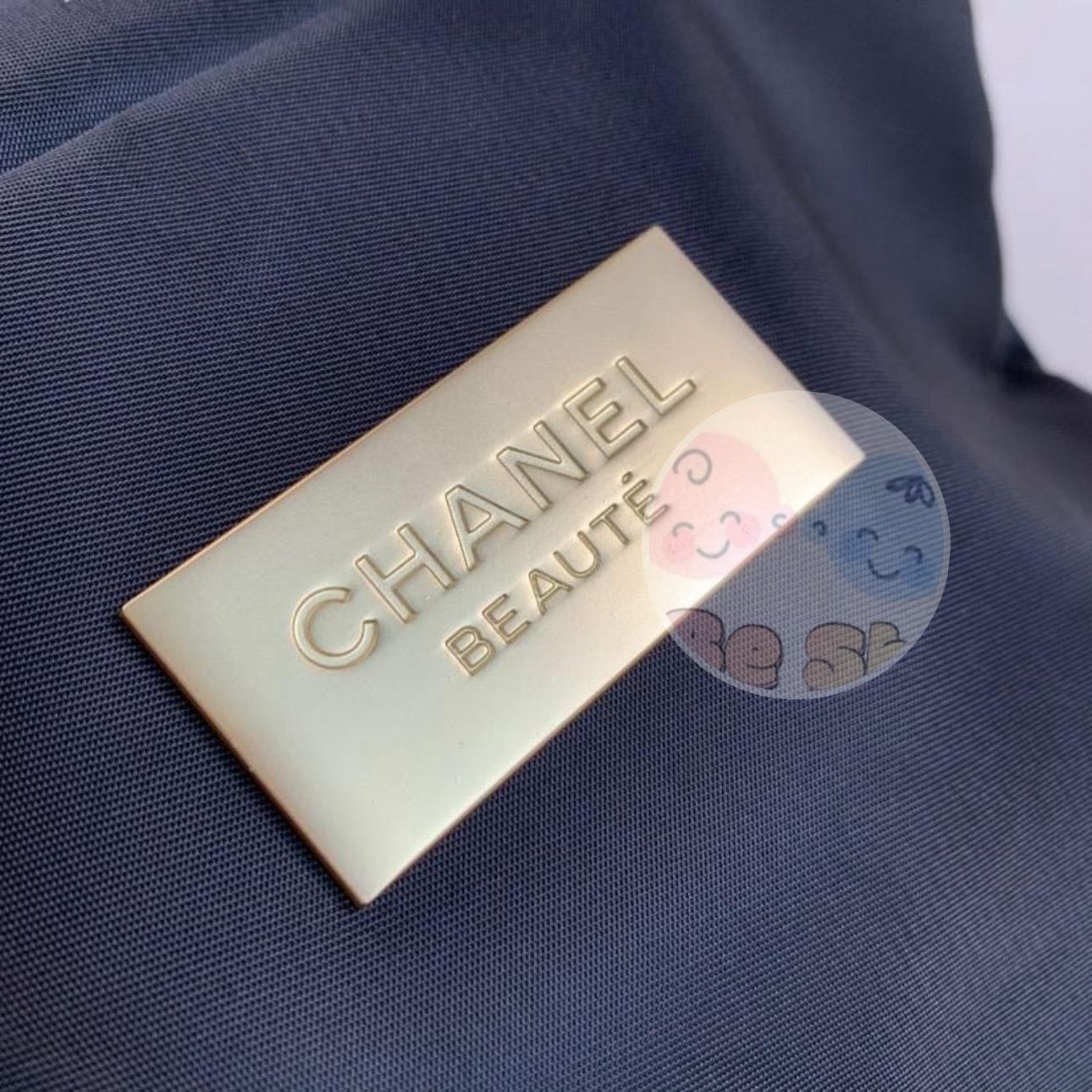 🌟BB0091🌟CHANEL小金牌雙拉鏈化妝包