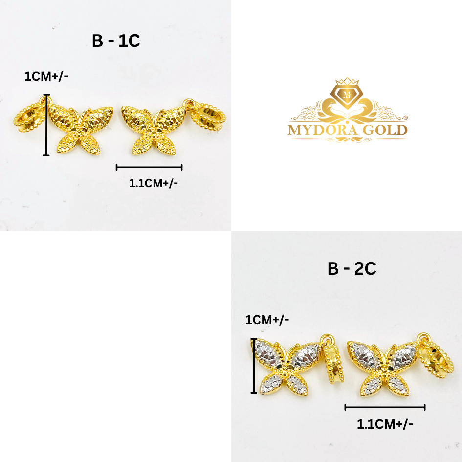 MYDORA Charm Butterfly Aurelia (5G) l EMAS 916/22K