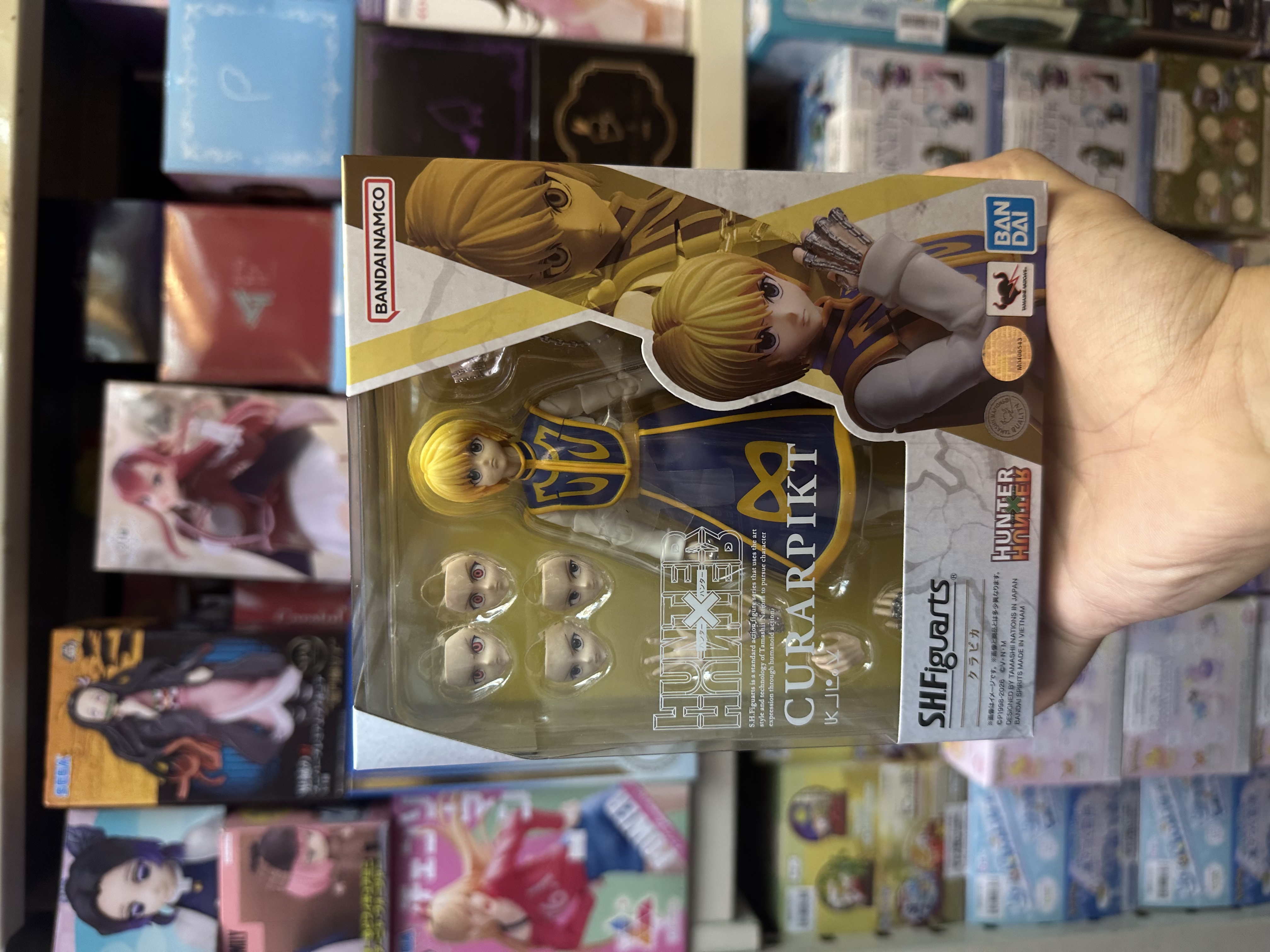 現貨 Bandai SHF 全職獵人 Hunter X Hunter 古拿比加