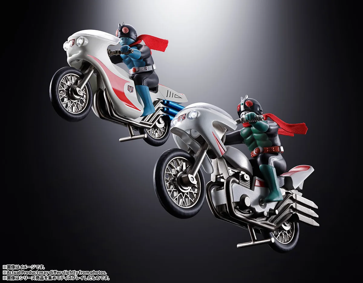 (預訂訂金 $200) (總價 $475) Bandai POPYNICA 超合金 旋風號 (幪面超人1號) (行版) Cyclone (Kamen Rider No. 1)