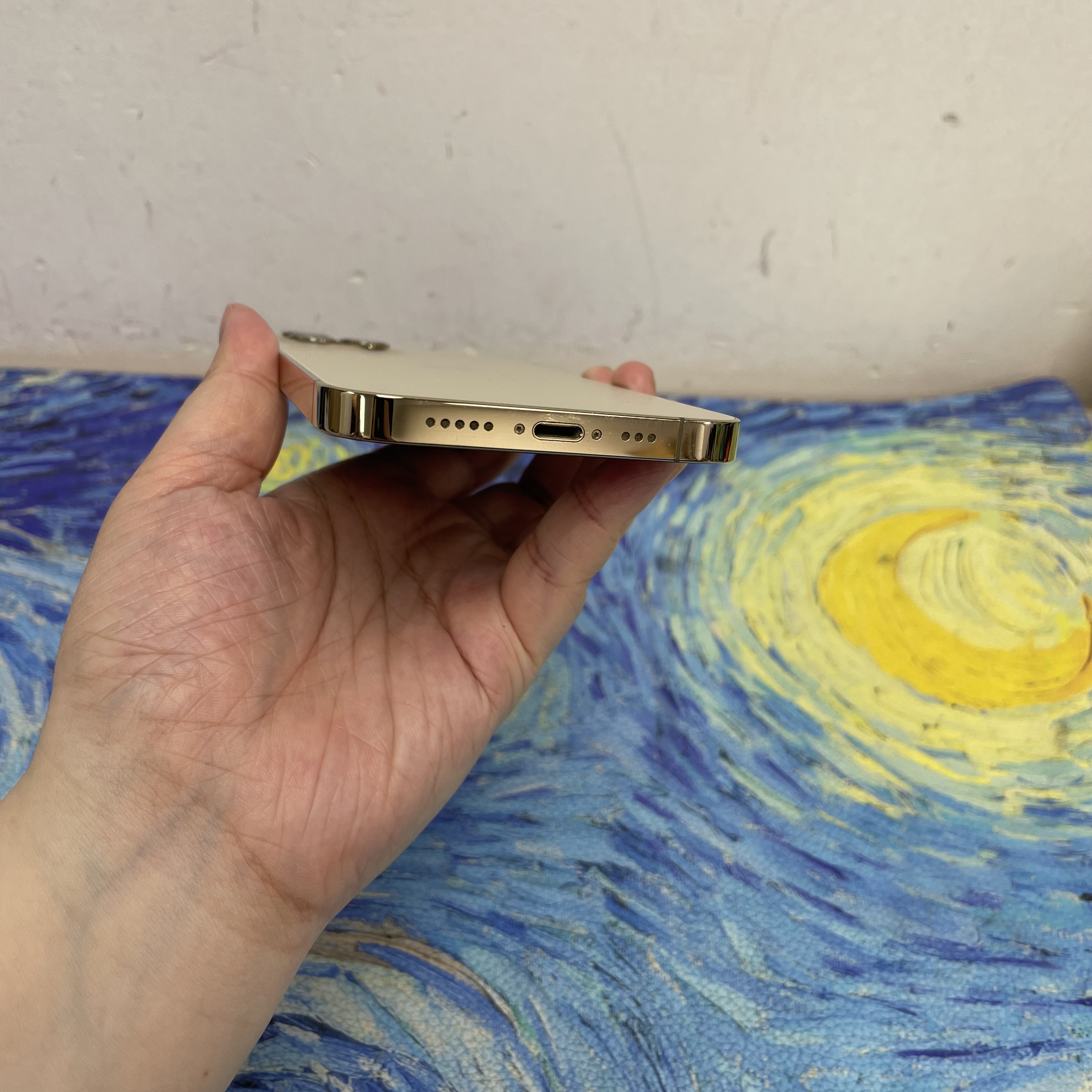 *5889 12 pro 超靚機 128GB 電100 金色 gold