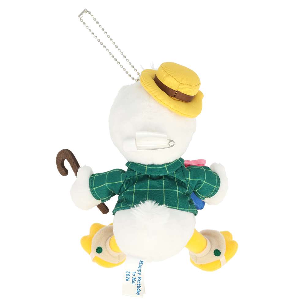 【預訂】TDR Donald birthday 公仔掛飾