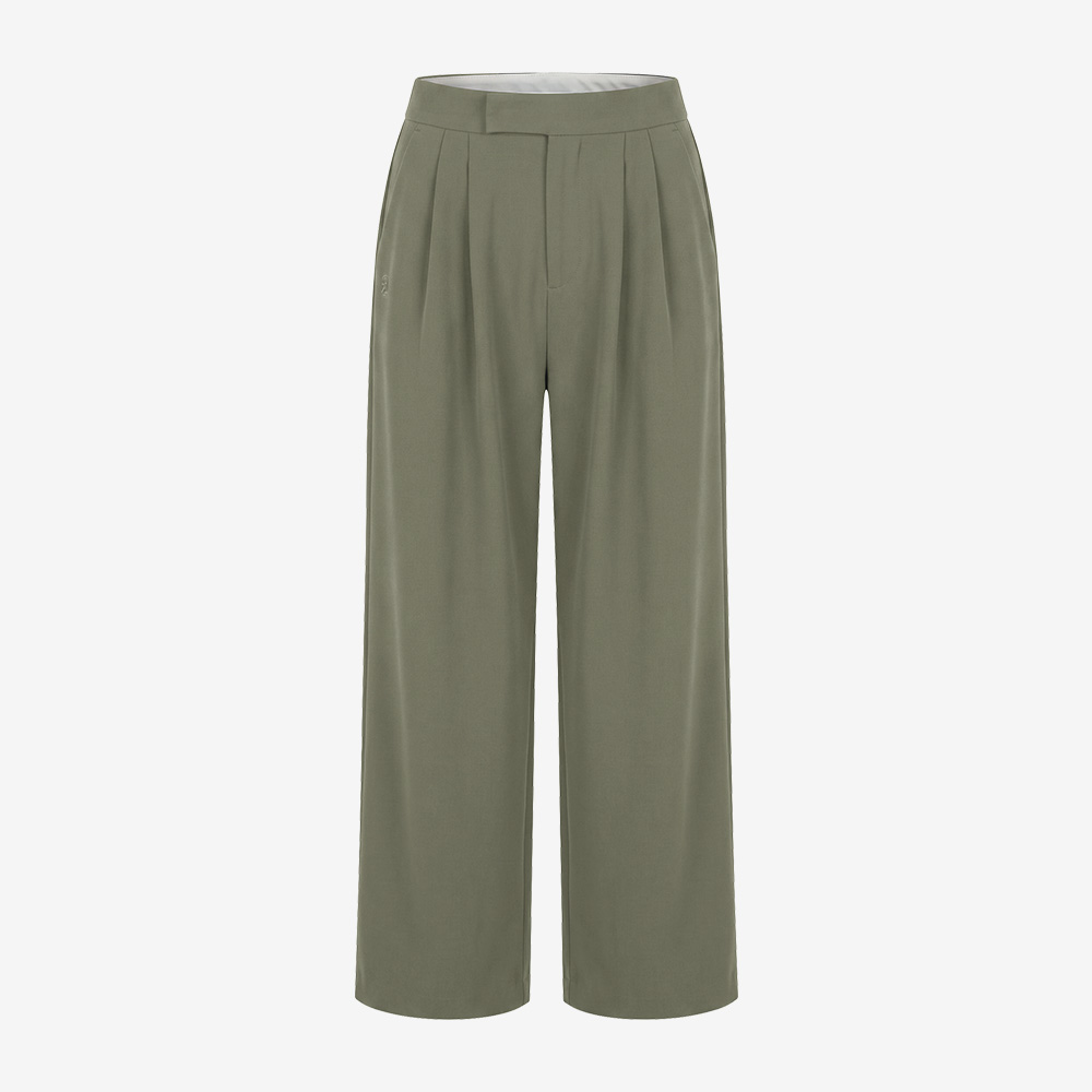 NEW Colour!!【經典西褲款x運動彈性能料】預購_FFWSPT135/171/172 All Day Move Pintuck Wide Pants (Long/Short/Basic) by front2line