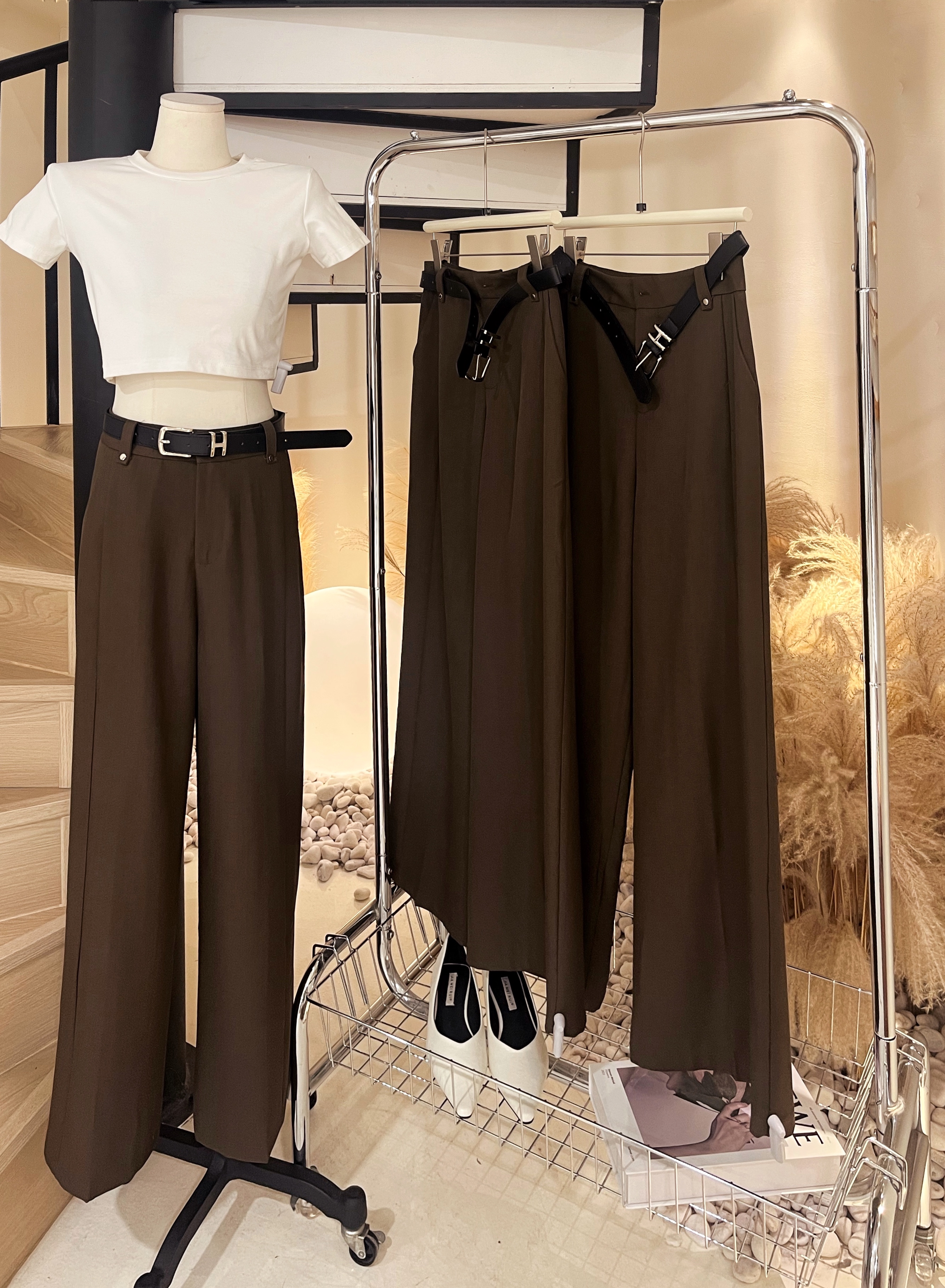 25229西装长裤+腰带