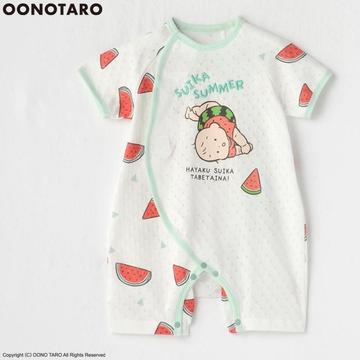 🇯🇵限量預訂 日本直送🇯🇵Oonotaro大野太郎人物西瓜印花短袖連身服