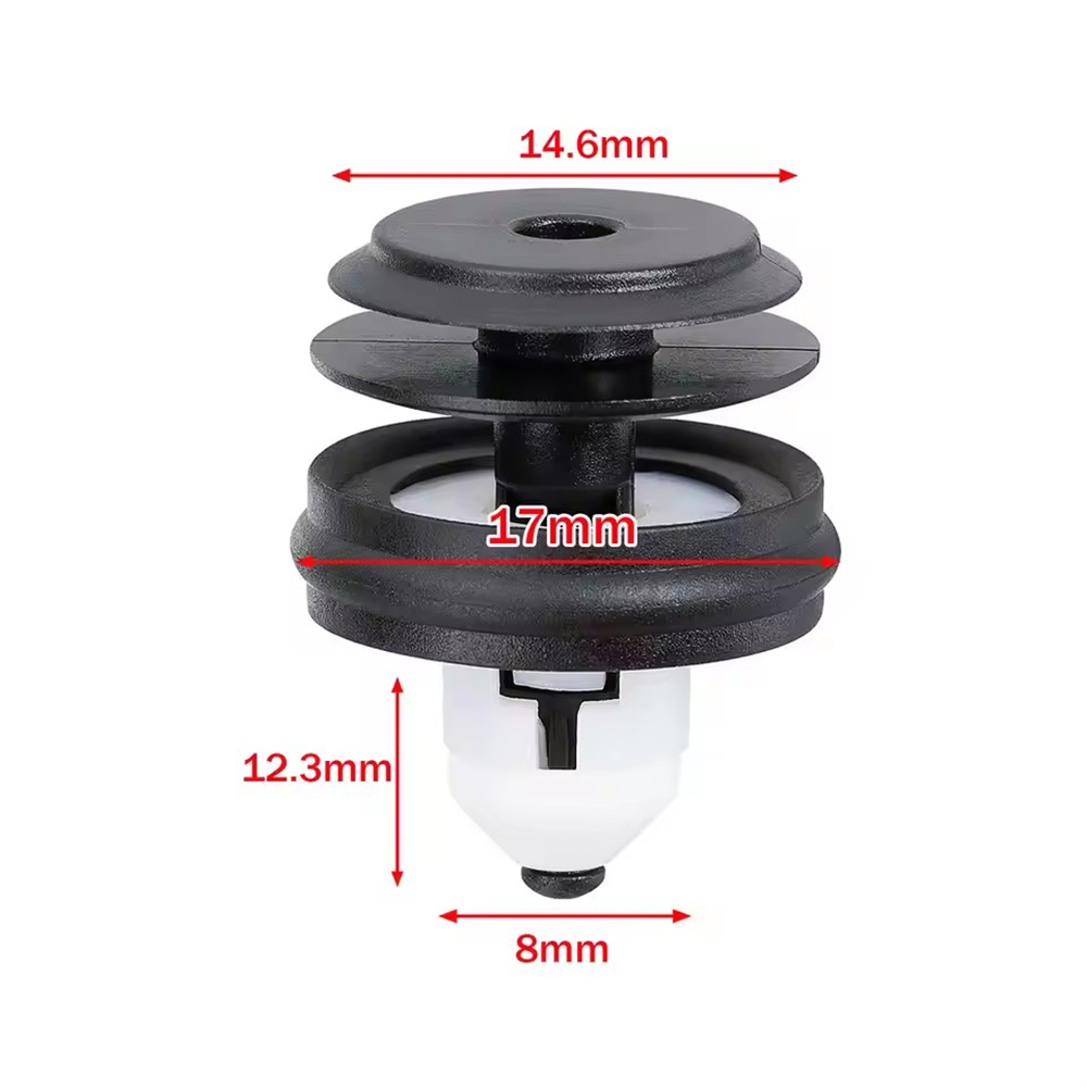 10x 適用寶馬5系540 G30 G38 525Li530門板車門內飾板卡扣 UA0550