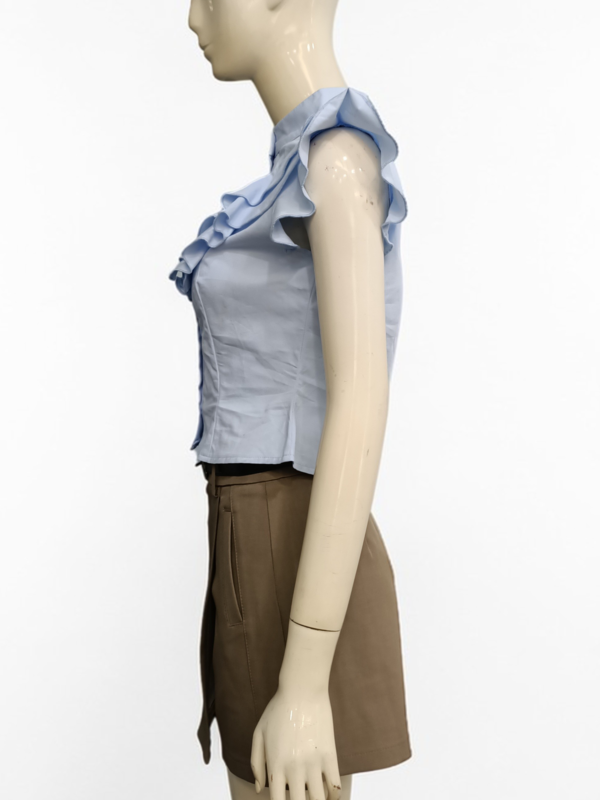 Elysia Ruffle Top M158