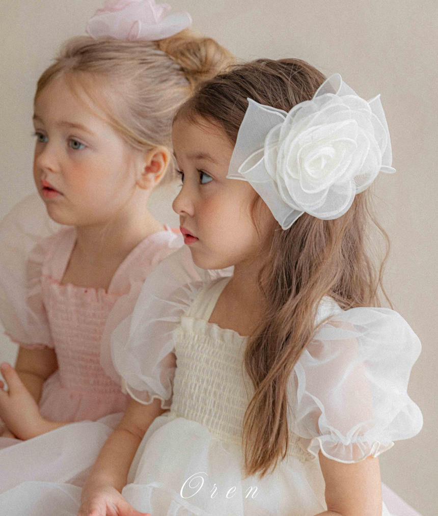 🇰🇷oren 髮夾（粉/白）