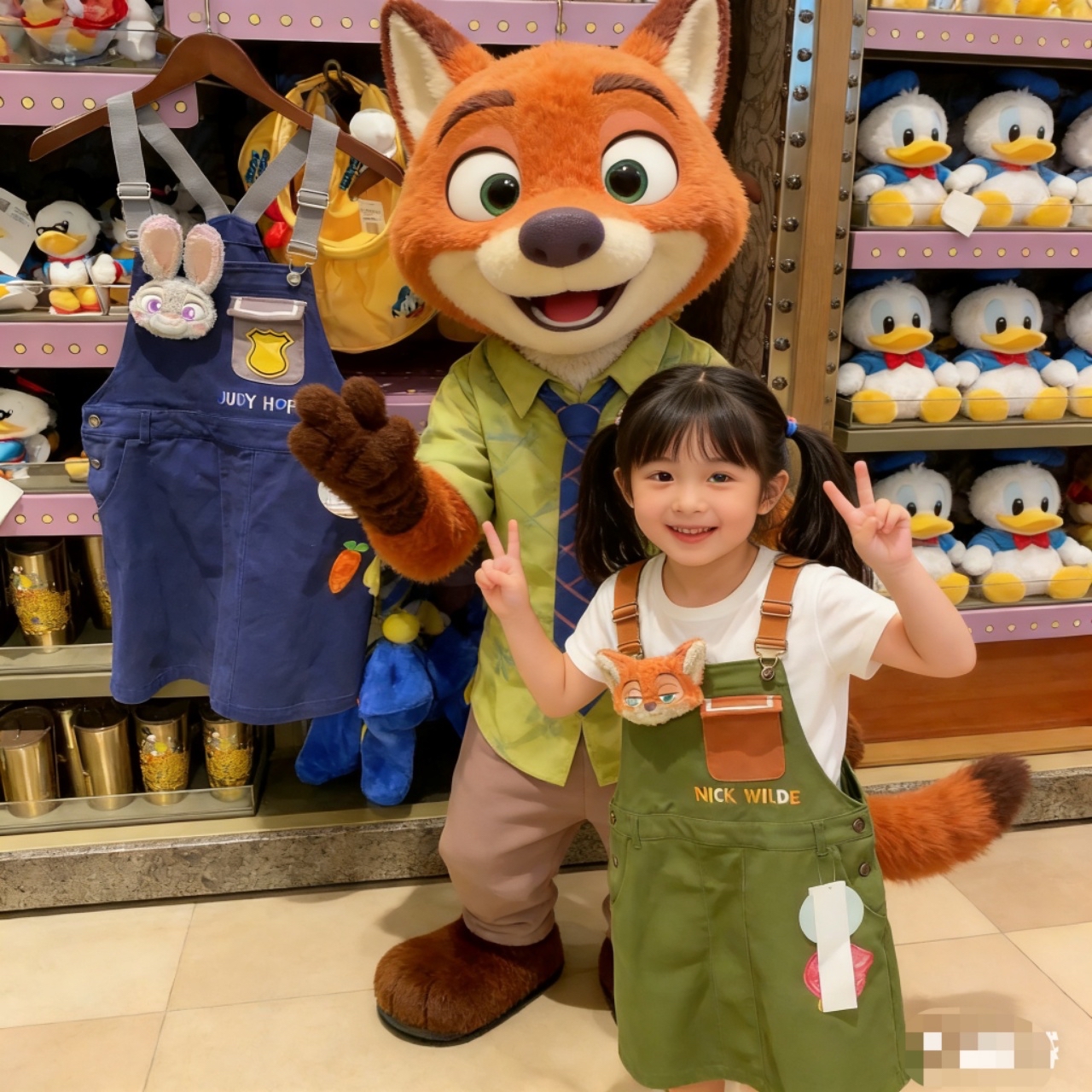 預訂-zootopia背帶裙（貨期6月中～尾）