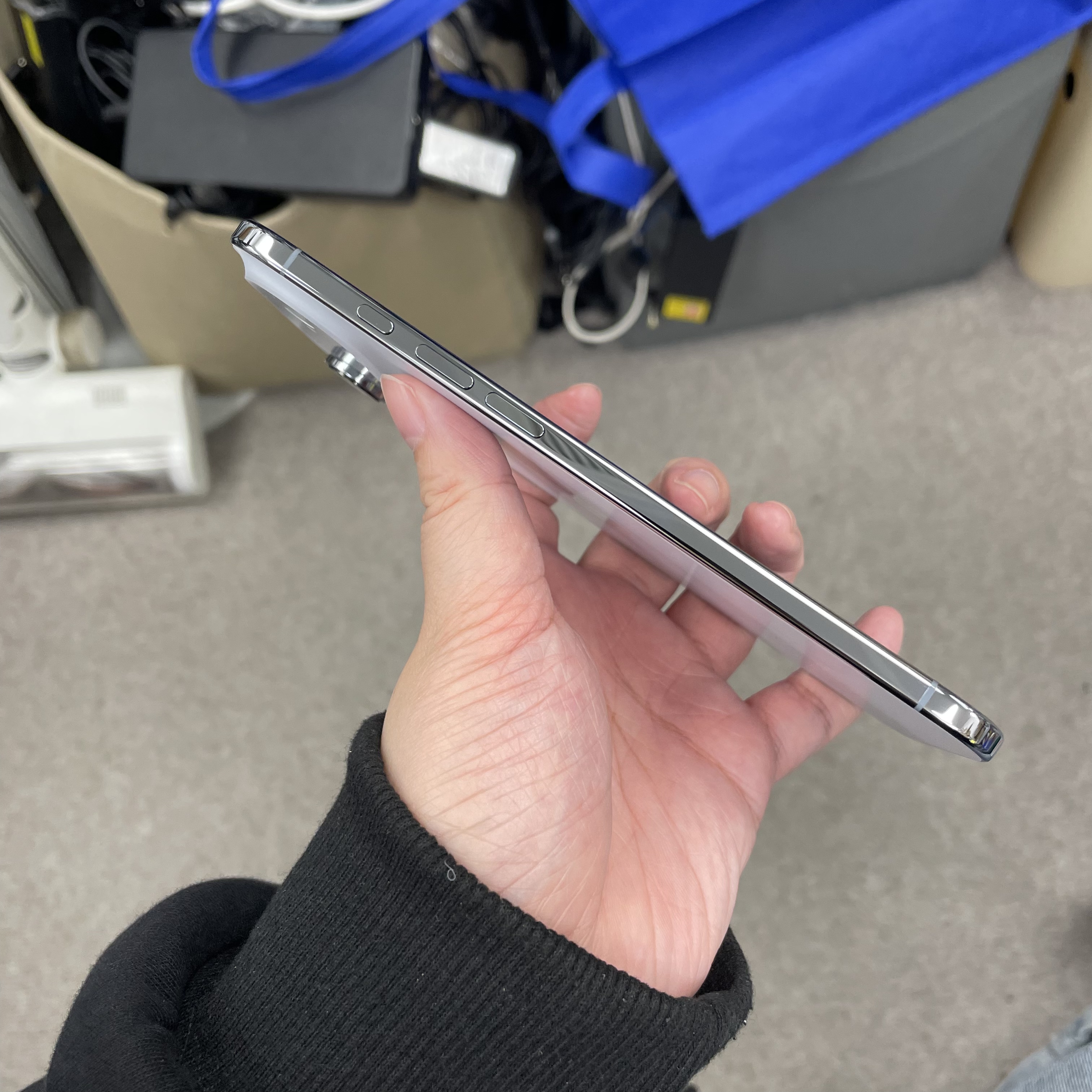 *5943 17 Air 完美機 256GB 電100 藍色 blue