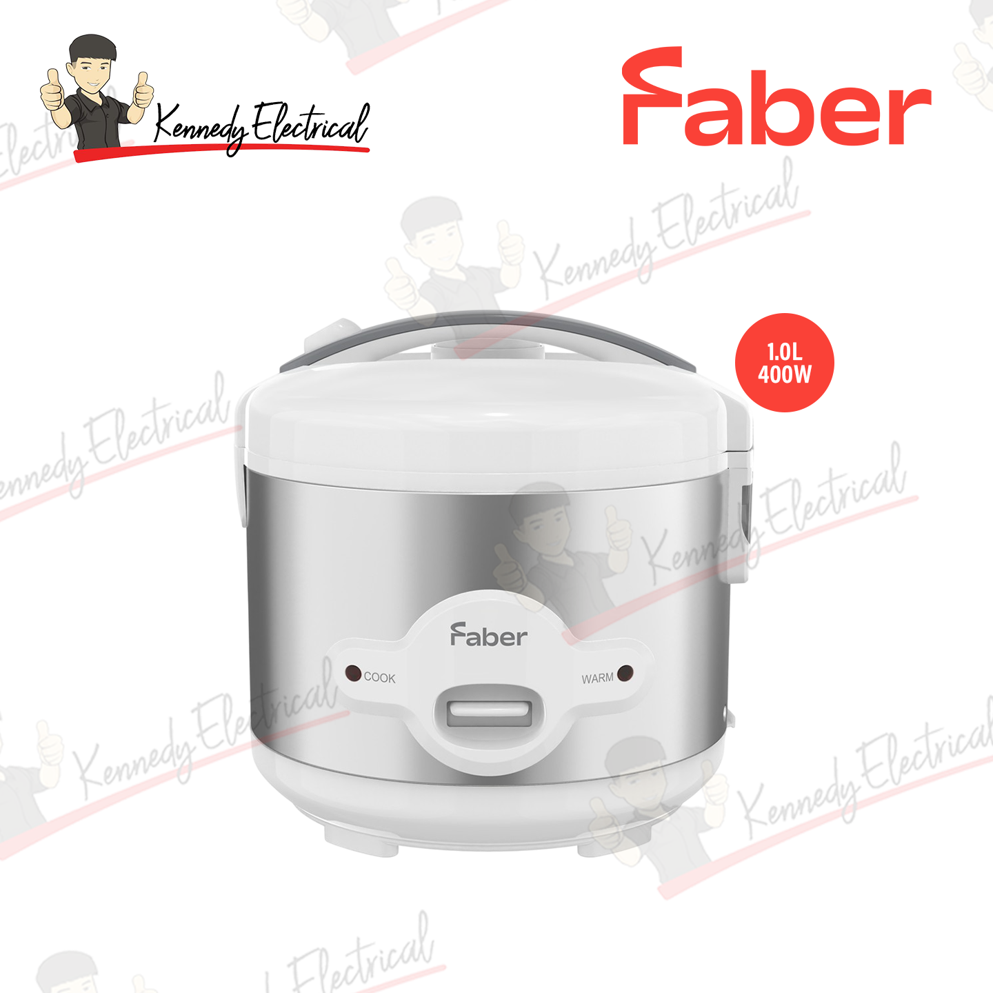 Faber 1.0L Jar Rice Cooker (FRC 3010SL)