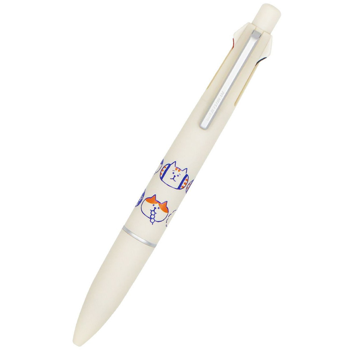 現貨｜MIND WAVE 懶洋洋喵之助 GOROGORO NYANSUKE 日本製 uni Jetstream Lite Touch Ink 4&1 多功能 5用筆 0.5mm 4色原子筆 + 0.5mm 鉛芯筆 (58078)