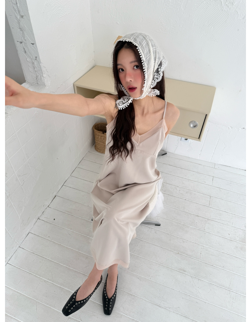 Stylish Eyelet flat shoes