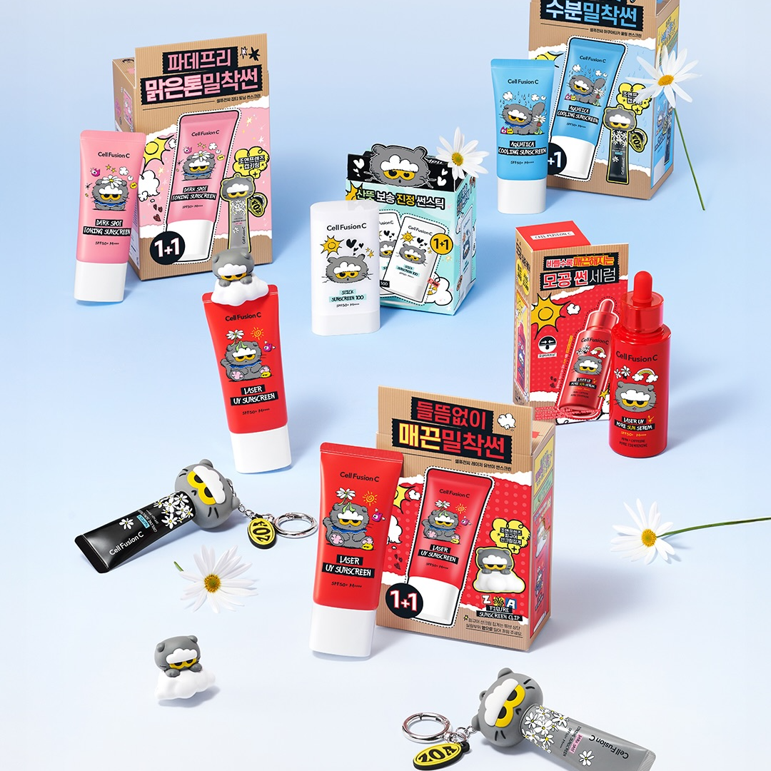 [Cell Fusion C x ZO&FRIENDS] OLIVE YOUNG 防曬滿額SET