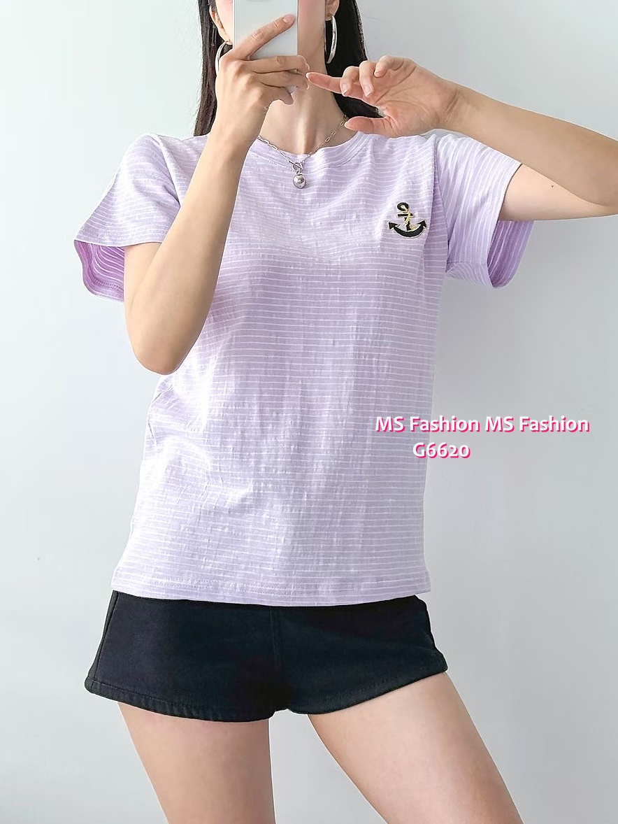 G6619 靚色橫間top