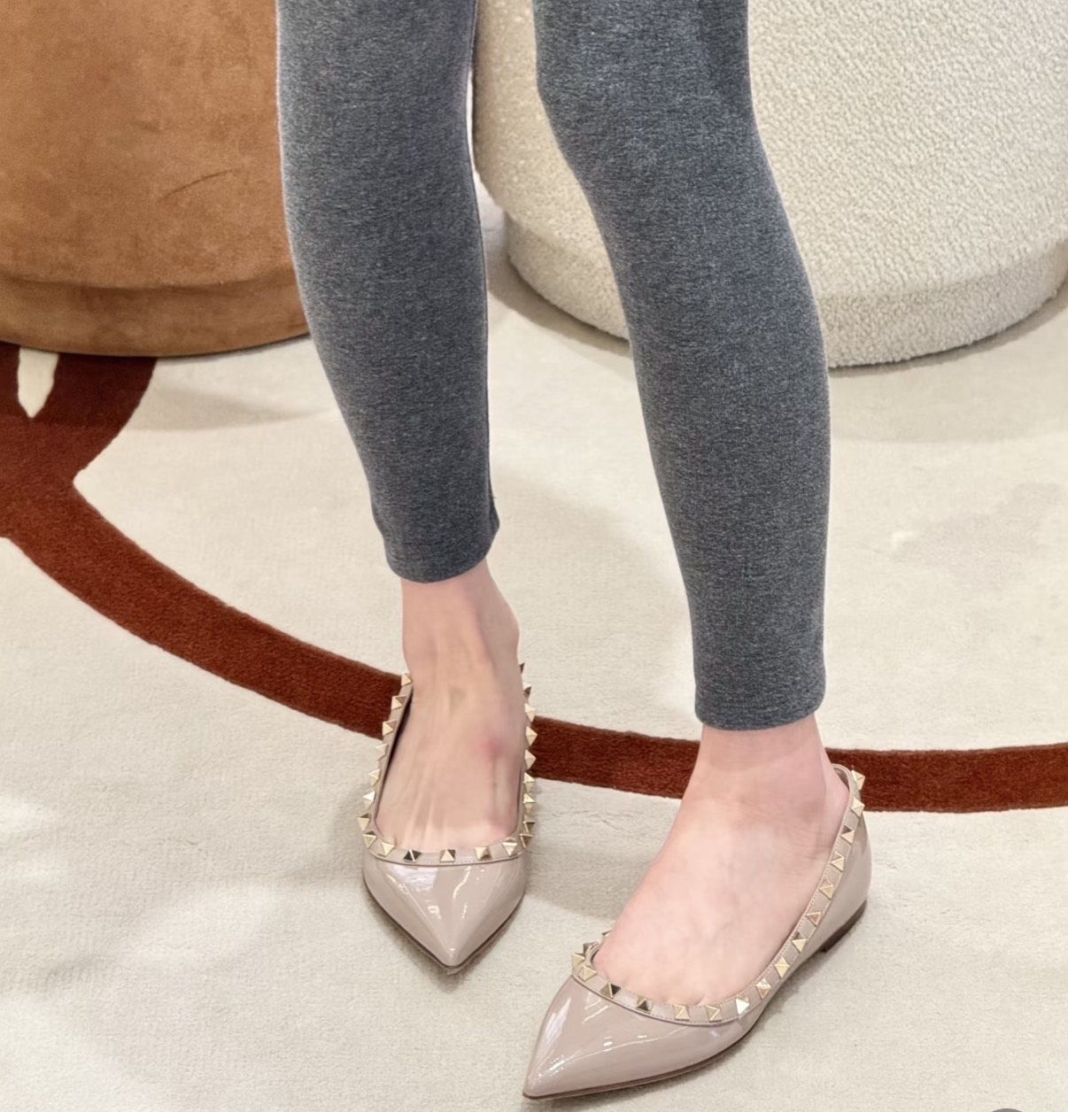 限時優惠✨訂貨🍒Valentino經典款Rockstud Flat Size 36-39.5