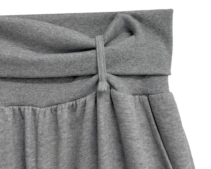 Folded Waist Wide Leg Cargos